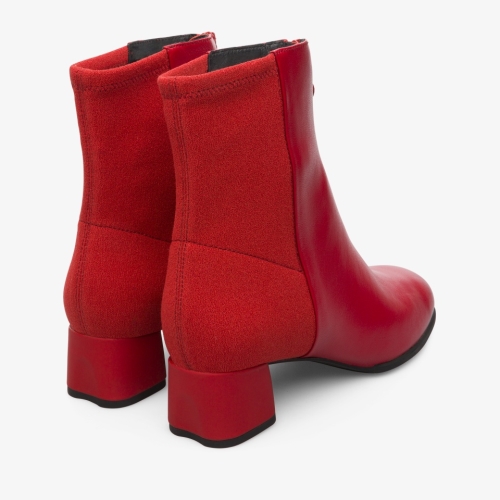 Camper Katie Womens Ankle Boots US-25798 Red Wholesale